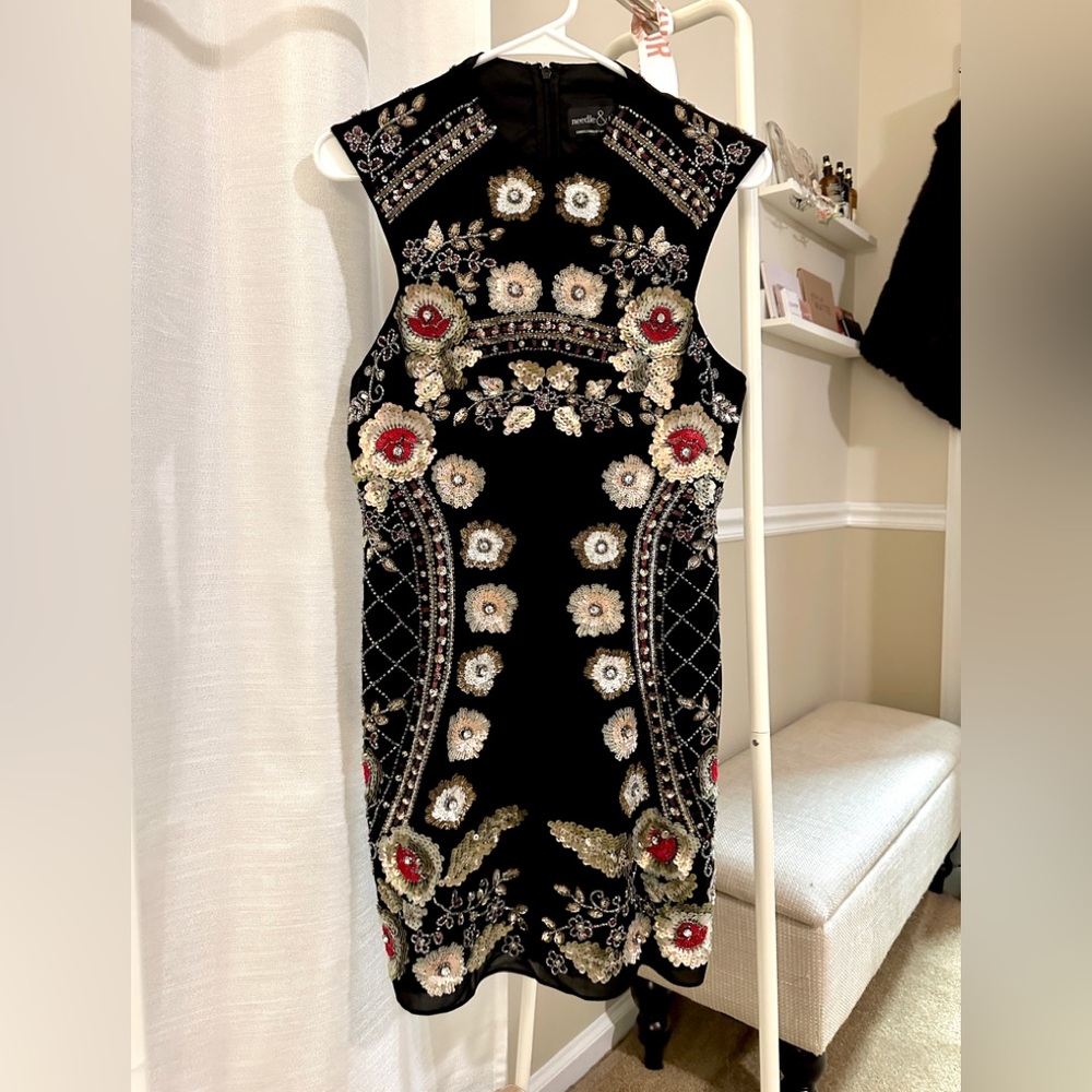 Needle and Thread Embellished Mini Dress